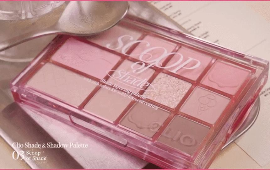 CLIO - Shade & Shadow Palette Sweet Pleasure Edition, #03 Scoop Of Shade, 174 g, 8809900986443