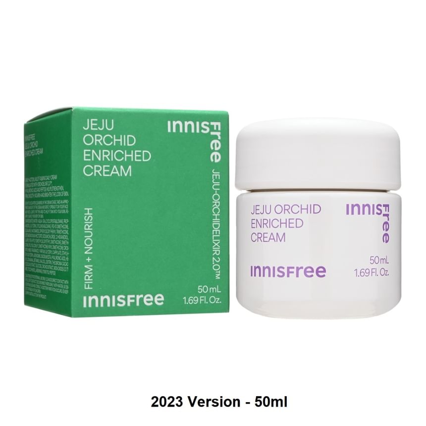 innisfree - Jeju Orchid Enriched Cream, 2023 Version - 50ml, 212 g, 8809843693620