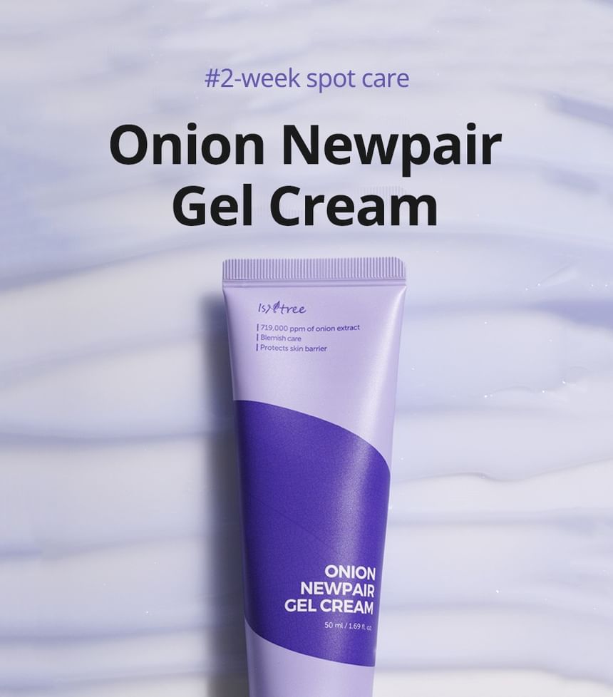 Isntree - Onion Newpair Gel Cream, 50ml, 70 g, 8809783322635