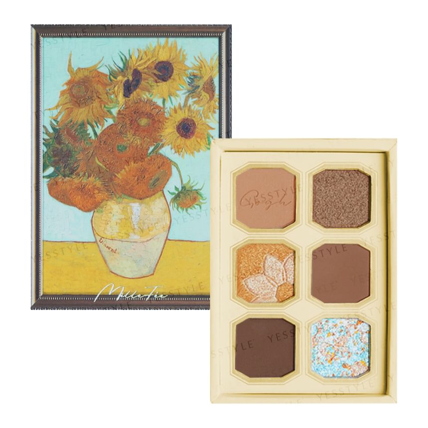 MilleFee - Van Gogh’s Painting Eyeshadow Palette 11 Sunflowers, 6g, 64 g, 4571501173013
