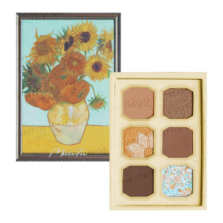 MilleFee - Van Gogh’s Painting Eyeshadow Palette 11 Sunflowers, 6g, 64 g, 4571501173013