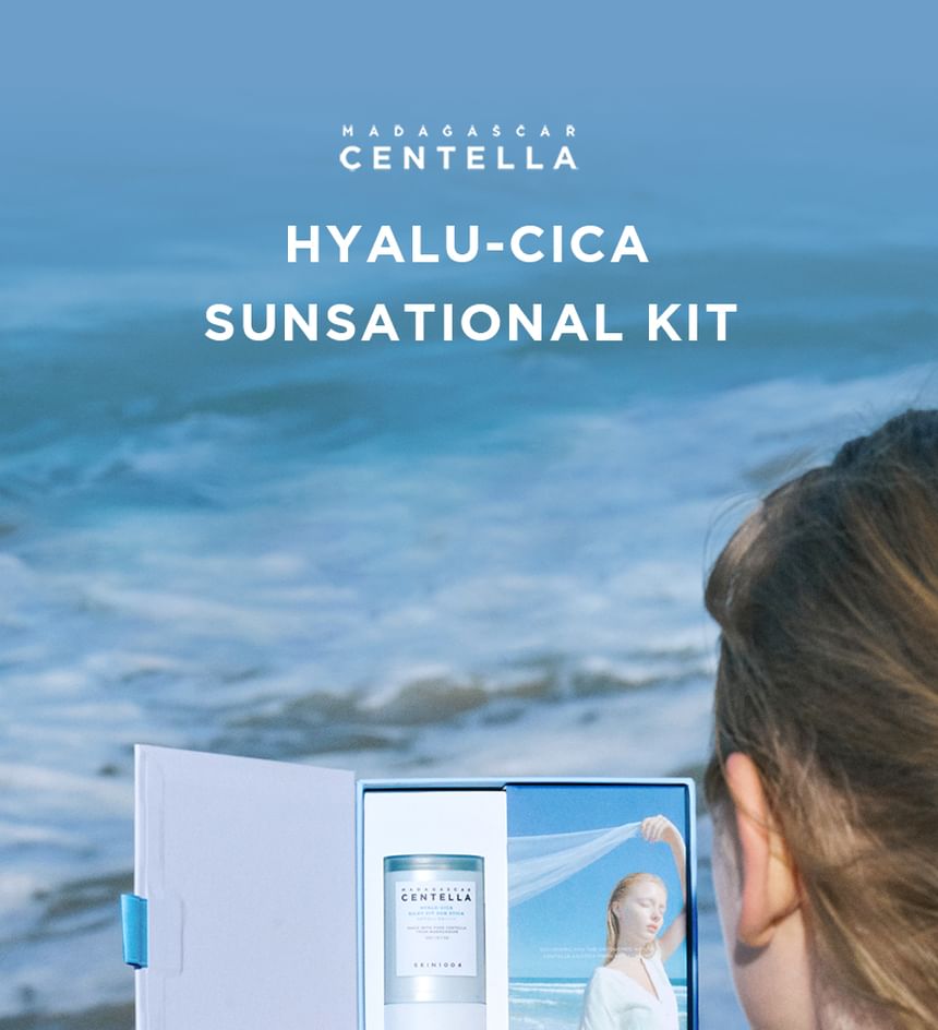 SKIN 1004 - Hyalu Cica Sunsational Kit, 3 pcs, 246 g, 8809913830269