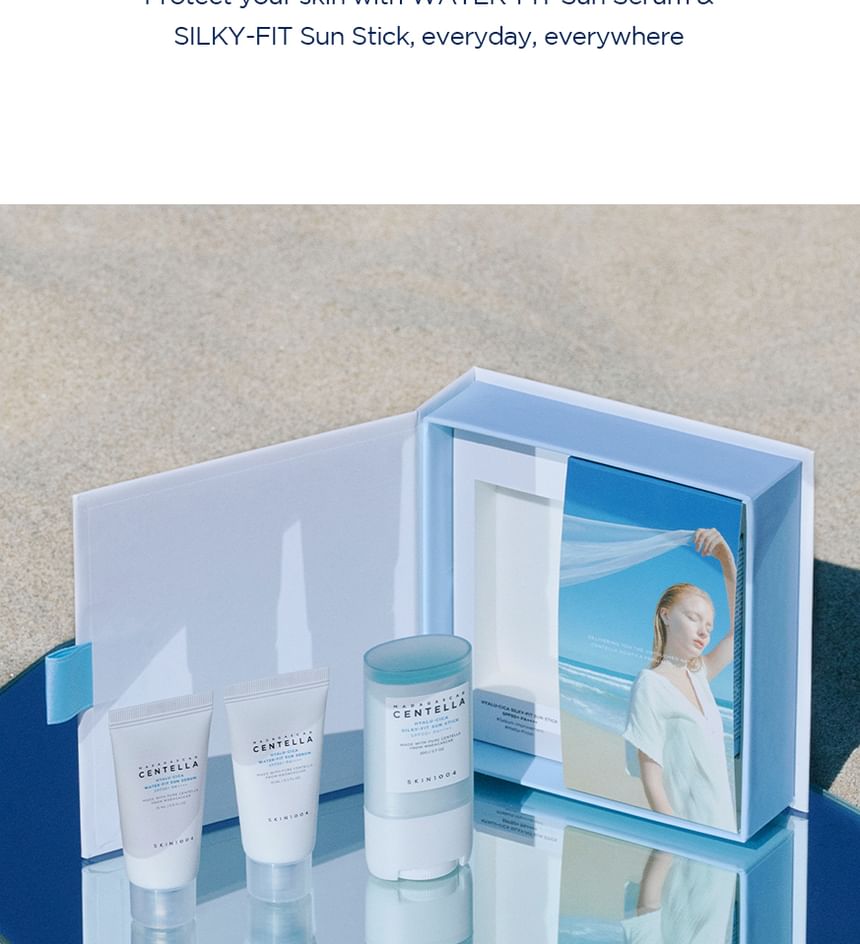 SKIN 1004 - Hyalu Cica Sunsational Kit, 3 pcs, 246 g, 8809913830269