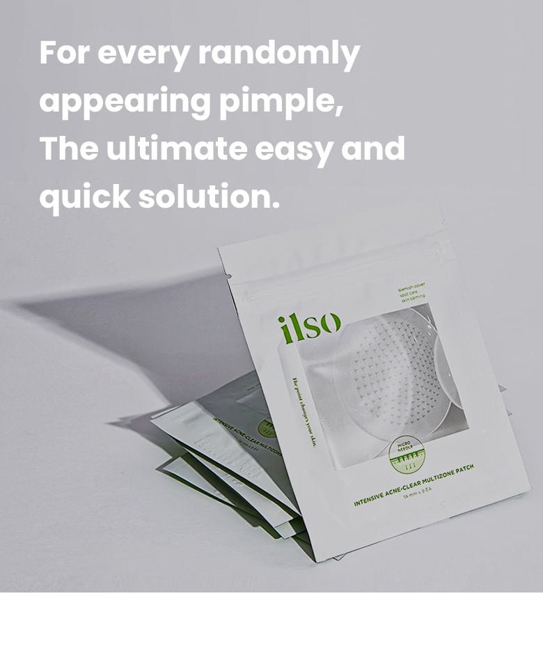 ilso - Intensive Acne-Clear Multizone Patch, 9 patches, 18 g, 8809714721711