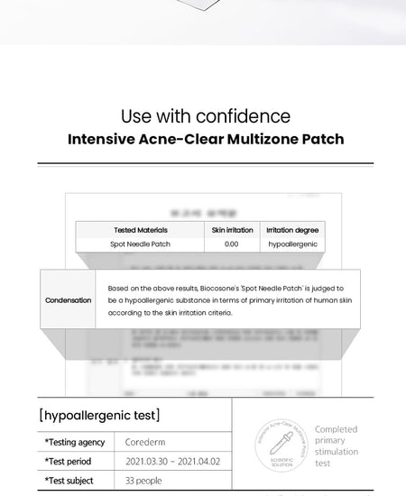 ilso - Intensive Acne-Clear Multizone Patch, 9 patches, 18 g, 8809714721711