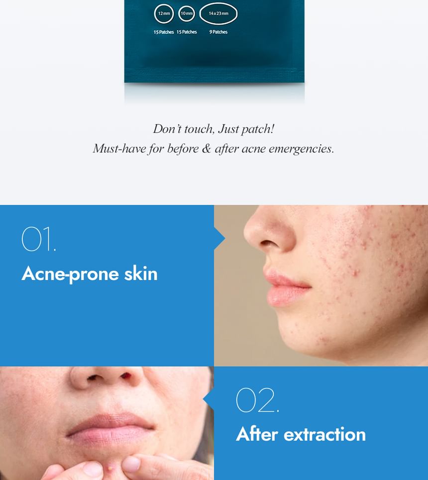 By Wishtrend - Clear Skin Shield Patch, Renewal - 3pcs x 1 pack, 13 g, 8809324920726