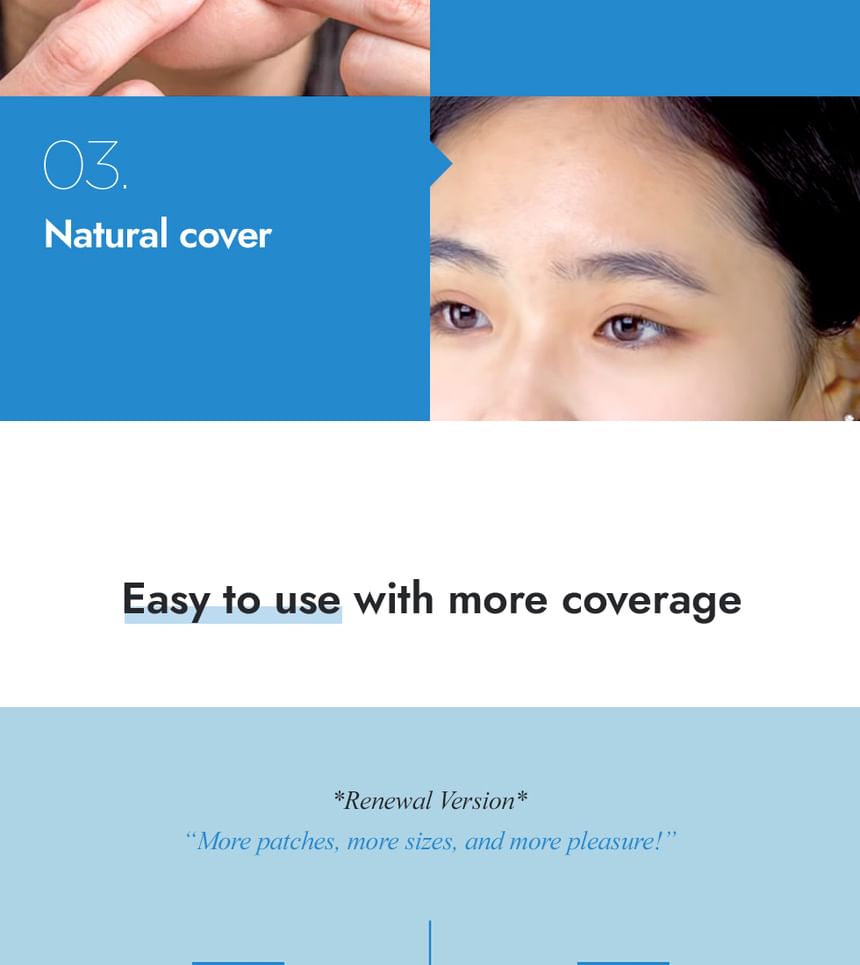 By Wishtrend - Clear Skin Shield Patch, Renewal - 3pcs x 1 pack, 13 g, 8809324920726