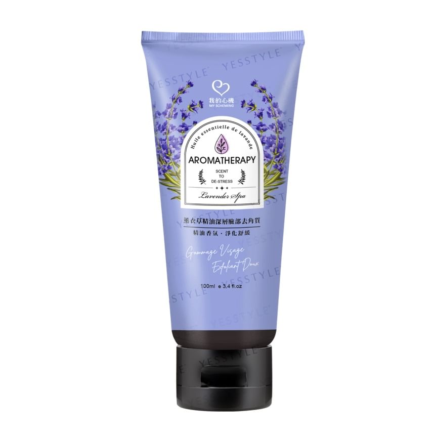 My Scheming - Lavender Oil Facial Scrub, 100ml, 120 g, 4713410996479