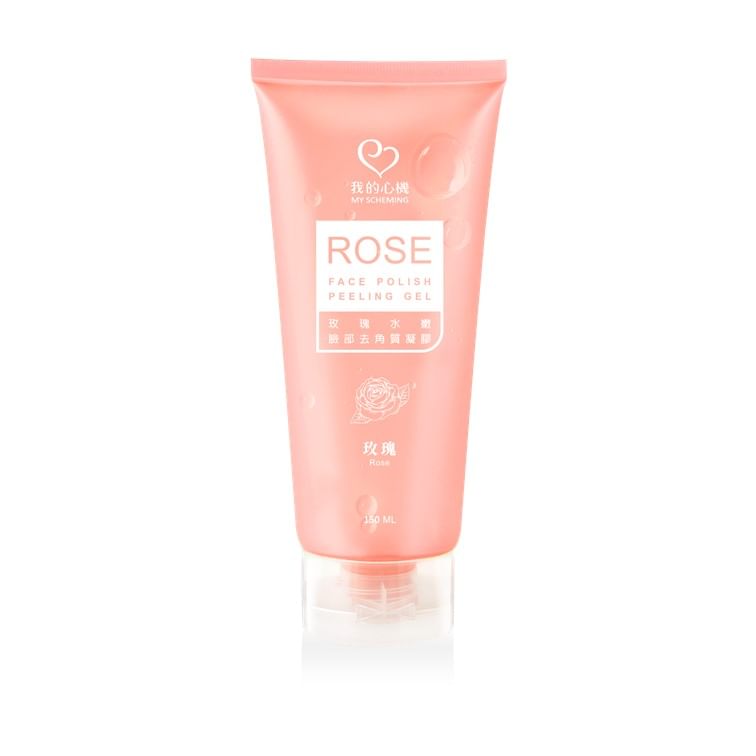 My Scheming - Rose Face Polish Peeling Gel, 150ml, 200 g, 4713410996264