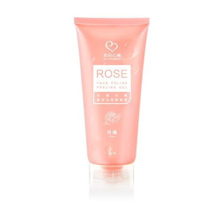 My Scheming - Rose Face Polish Peeling Gel, 150ml, 200 g, 4713410996264