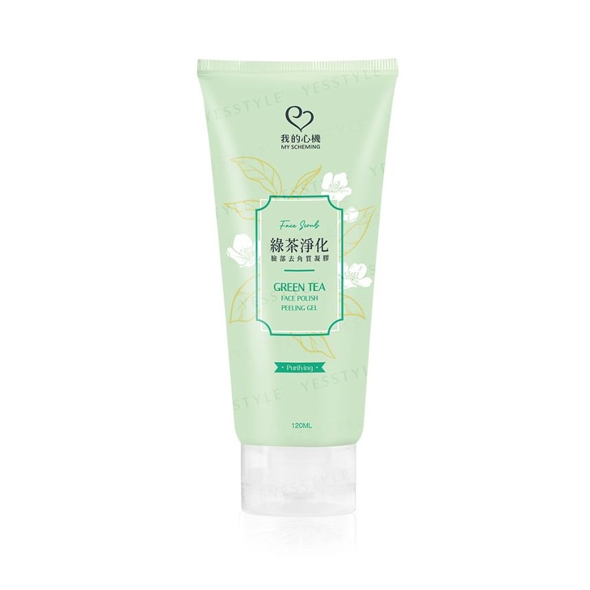 My Scheming - Green Tea Purifying Face Polish Peeling Gel, 120ml, 150 g, 4713410996301