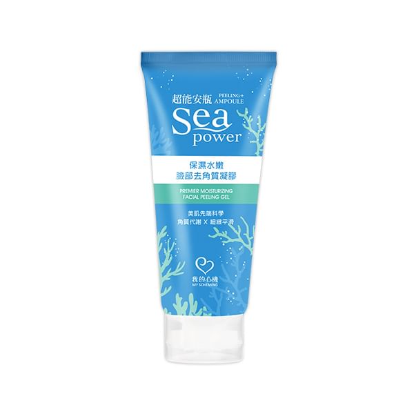 My Scheming - Sea Power Premier Moisturizing Facial Peeling Gel, 120ml, 150 g, 4713410996325