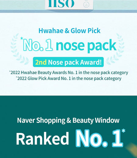 ilso - Natural Mild Clear Nose Pack, 5 sets, 101 g, 8809714720592