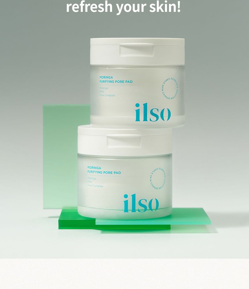 ilso - Moringa Purifying Pore Pad, 60 pads, 260 g, 8809714721766