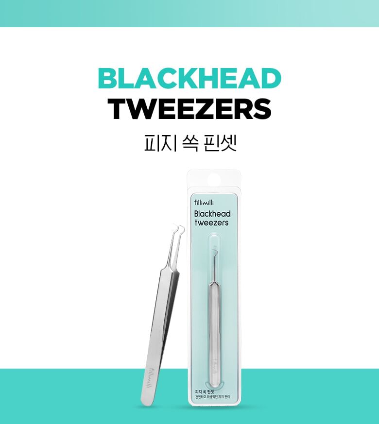 fillimilli - Blackhead Tweezers, 1 pc, 25 g, 8801489118536