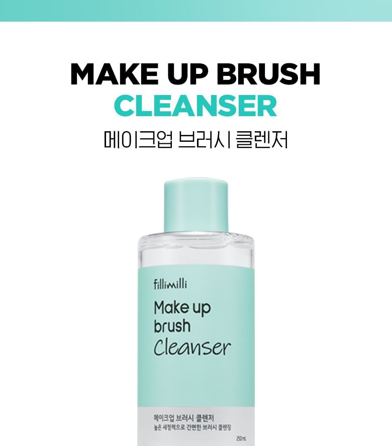 fillimilli - Make Up Brush Cleanser, 250ml, 293 g, 8801489118482