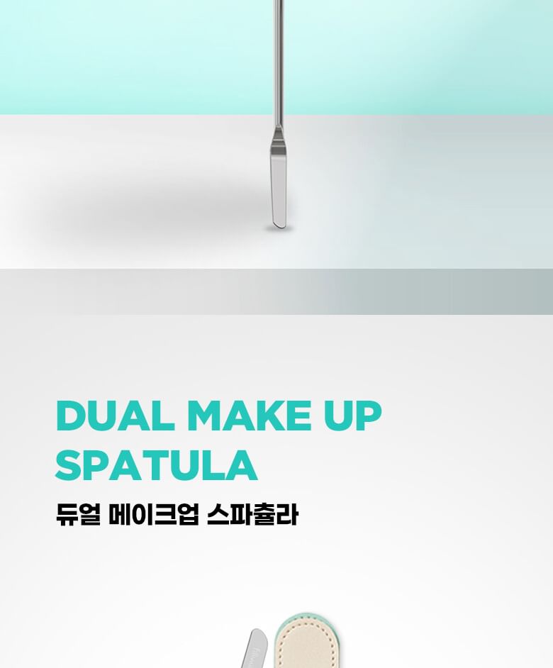 fillimilli - Dual Make Up Spatula, 1 pc, 45 g, 8809469475341