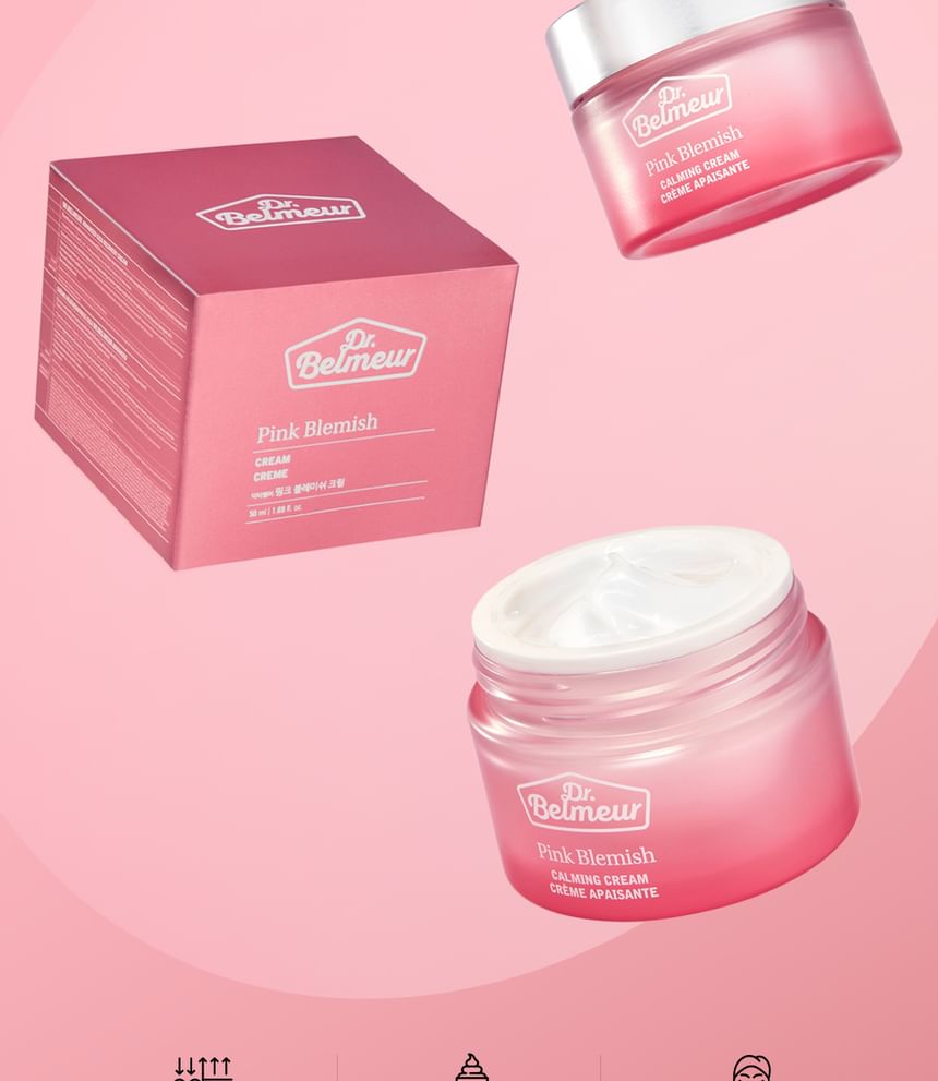 THE FACE SHOP - Dr. Belmeur Pink Blemish Calming Cream, 50ml, 130 g, 8801051254129