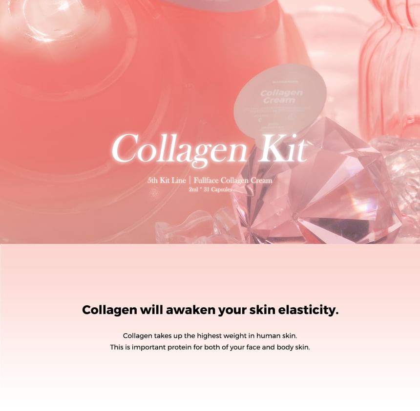 BLESSED MOON - Collagen Kit, 2ml x 31 pcs, 154 g, 8809712140873