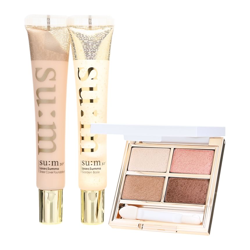 su:m37 - LosecSumma Makeup Special Set Holiday Edition, 3 pcs, 251 g, 8801051078428