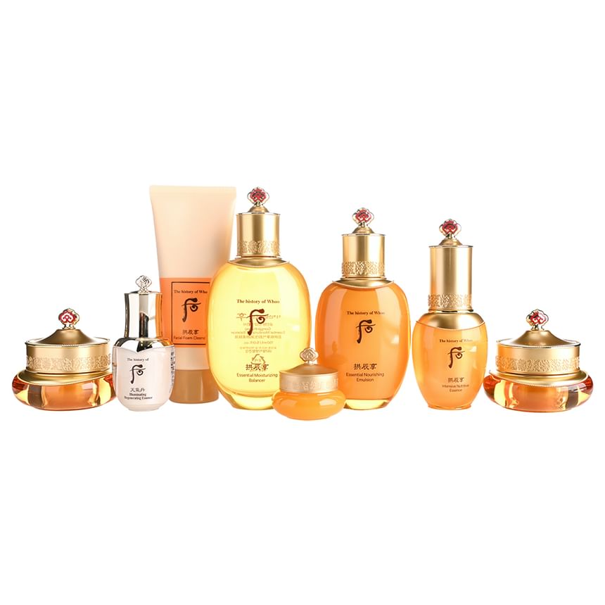 THE WHOO - Gongjinhyang 5pcs Special Set Holiday Edition, 8 pcs, 1807 g, 8801051288193
