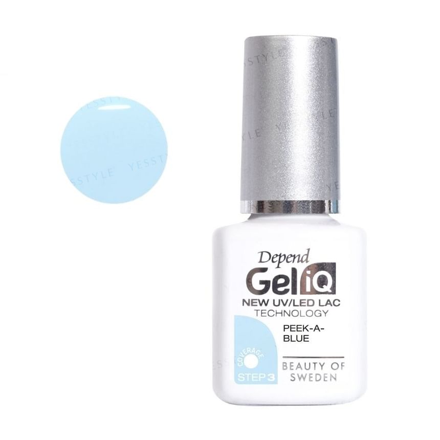 Depend Cosmetic - Gel iQ Gel Polish 1008 Peek-A-Blue, 5ml, 40 g, 73181880