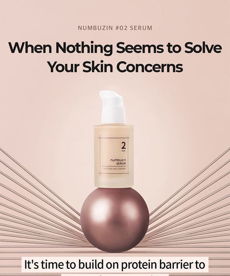 numbuzin - No.2 Protein 43% Creamy Serum, 50ml, 204 g, 8809652580784