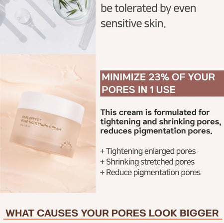 pong dang - Real Effect Pore Tightening Cream, 50g, 152 g, 8809397750787