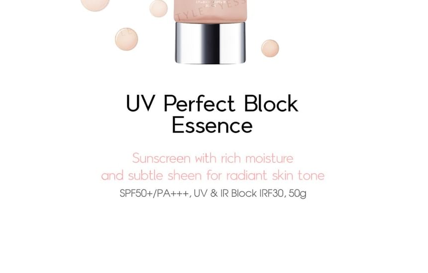 Plustem - UV Perfect Block Essence SPF 50+ PA+++, 50g, 74 g, 8804014209341