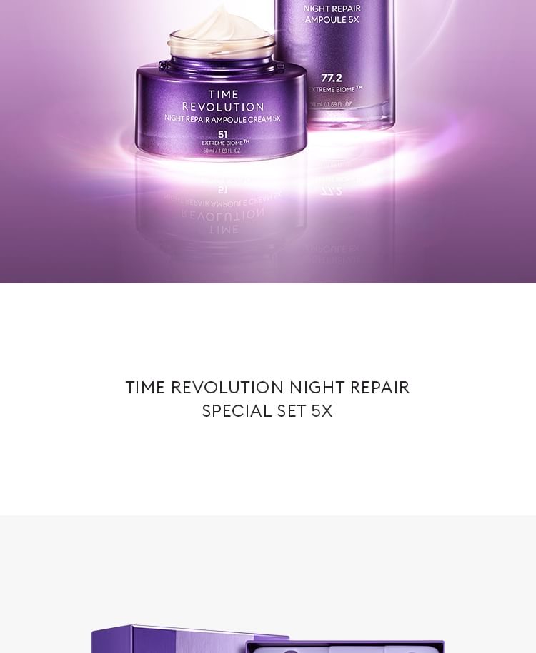MISSHA - Time Revolution Night Repair Special Set, 6 pcs, 658 g, 8809747929795