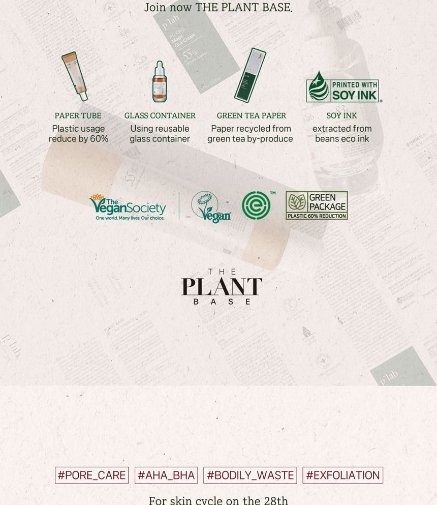 THE PLANT BASE - Pore N Turn-Over 28 ABA Toner, 150ml, 199 g, 8806135248865
