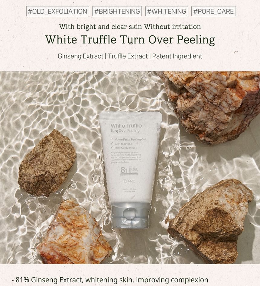 THE PLANT BASE - White Truffle Turn Over Peeling 50ml, 50ml, 80 g, 8806135308712