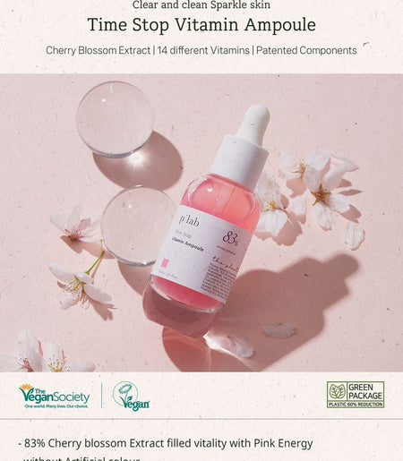 THE PLANT BASE - Time Stop Vitamin Ampoule, 30ml, 146 g, 8809145478246