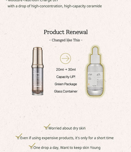 THE PLANT BASE - Quesera Ceramide Ampoule, 30ml, 148 g, 8809145478819