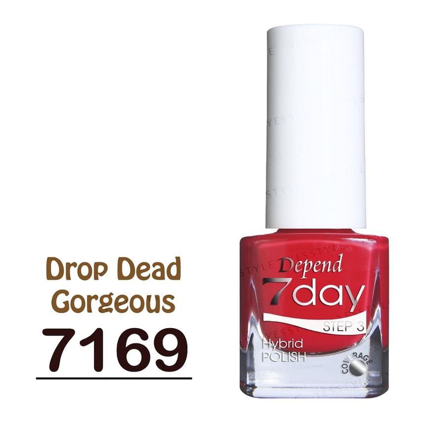 Depend Cosmetic - 7day Hybrid Polish 7169 Drop Dead Gorgeous, 5ml, 40 g, 73159568