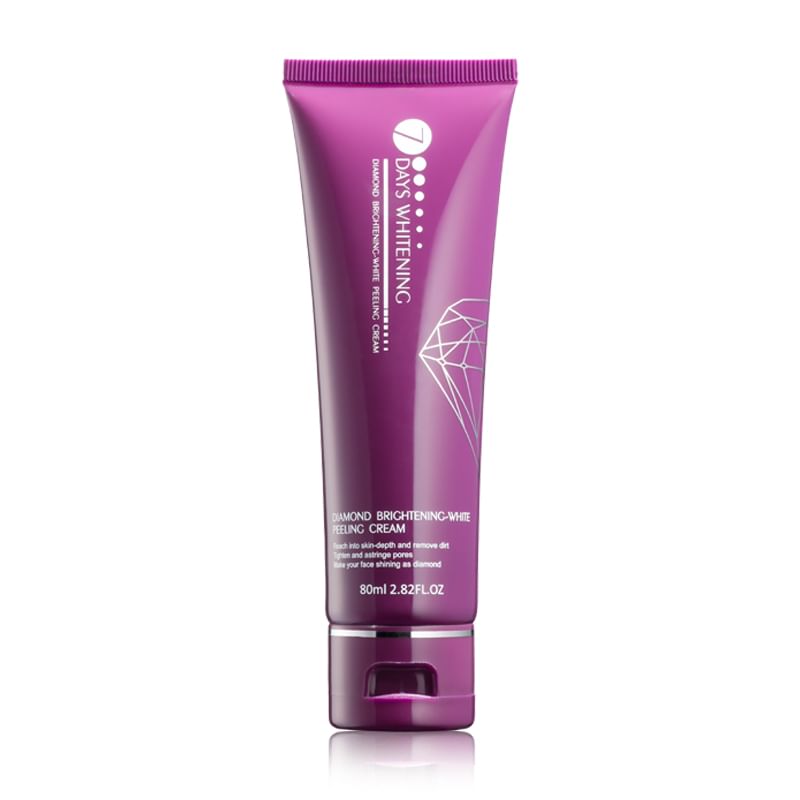 EILEEN GRACE - 7 Days Whitening Diamond Brightening-White Peeling Cream, 80ml, 140 g, 4717002592155