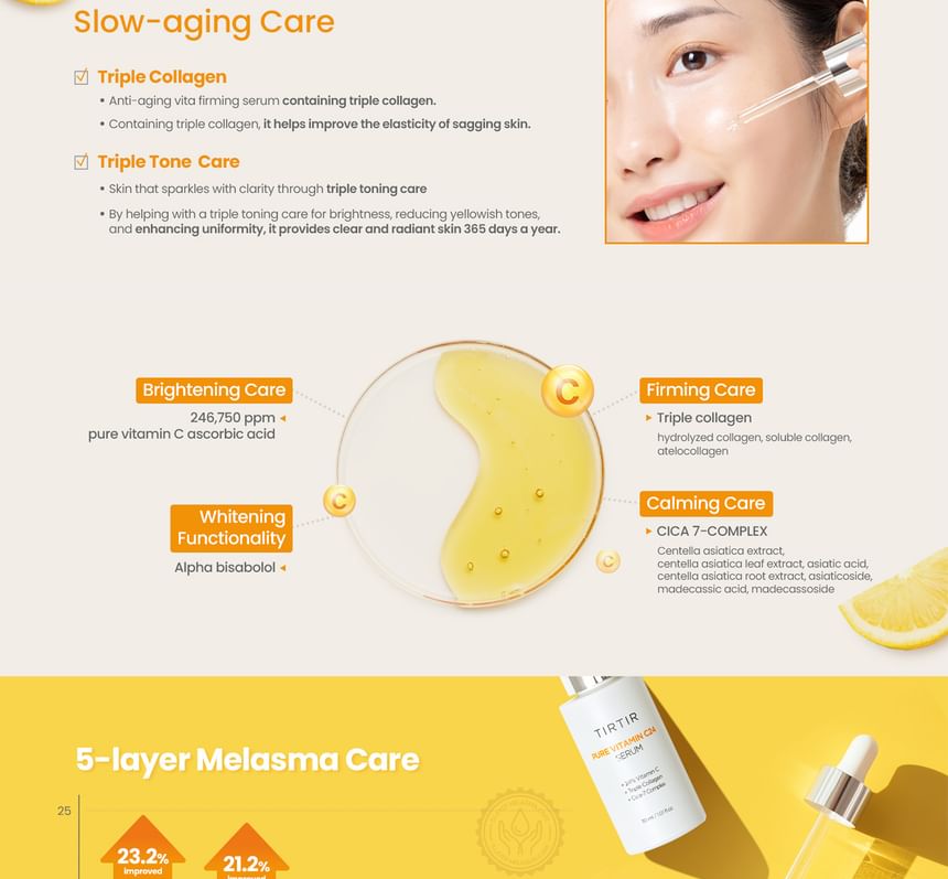 TIRTIR - Pure Vitamin C24 Serum, 30ml, 160 g, 8809928131184