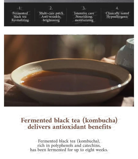 Pyunkang Yul - Black Tea Time Reverse Eye Patch, 60 patches, 163 g, 8809486681657