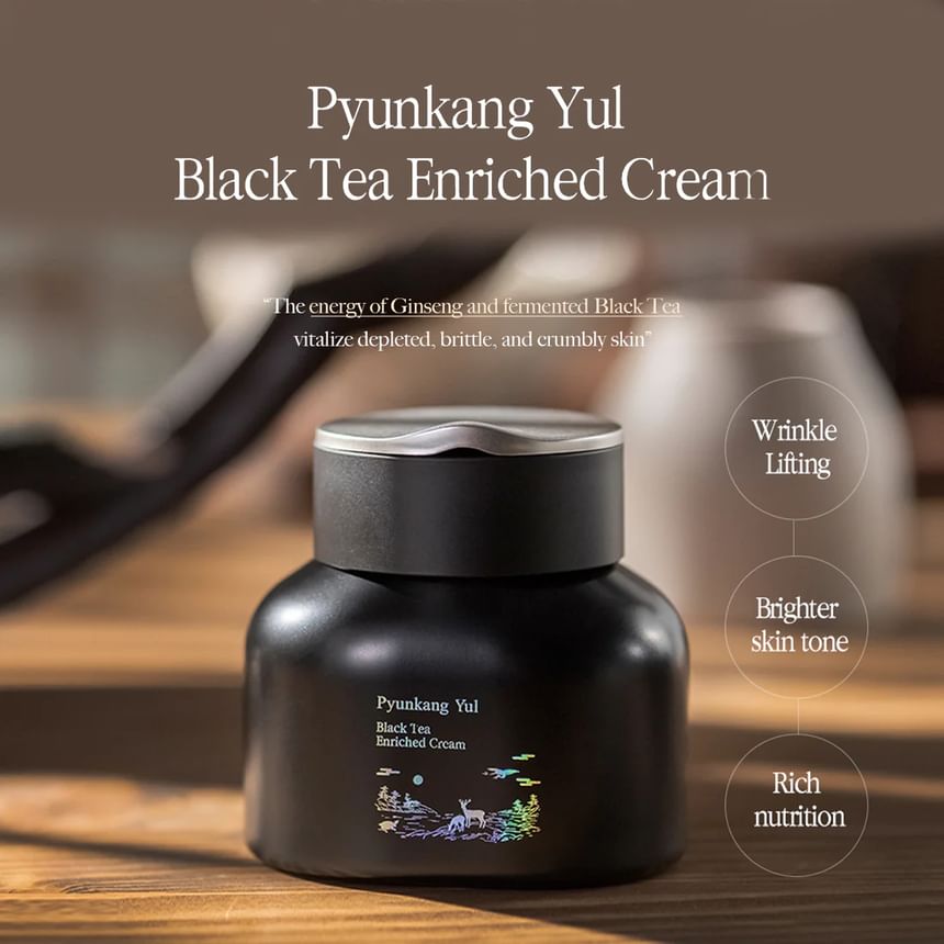 Pyunkang Yul - Black Tea Enriched Cream, 60ml, 324 g, 8809486682289
