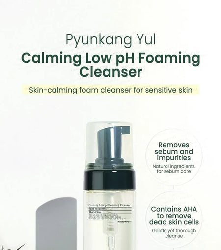 Pyunkang Yul - Calming Low pH Foaming Cleanser, 150ml, 239 g, 8809486681664