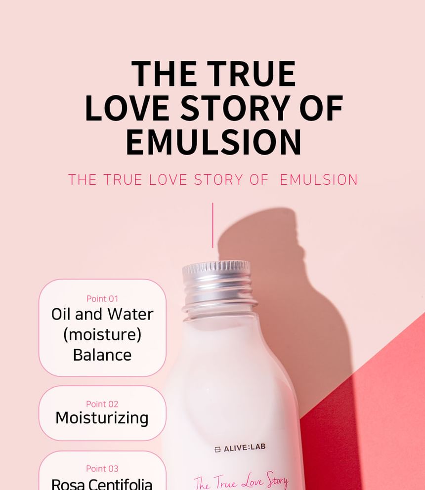 ALIVE:LAB - The True Love Story Of Emulsion, 200ml, 235 g, 8809083970338