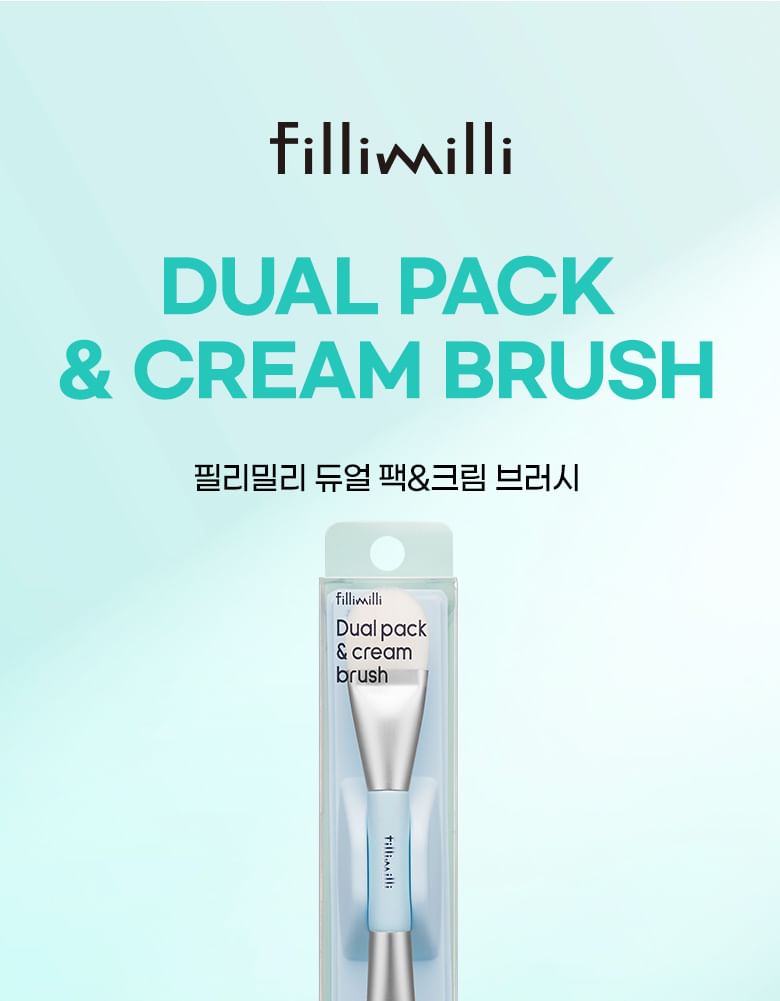 fillimilli - Dual Pack & Cream Brush, 1 pc, 50 g, 8809689210562