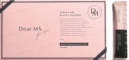 Nature Japan - Dear MS. Inner Care Beauty Support Honey Lemmon Flavored Jelly, 30 pcs, 150 g, 4582552360079