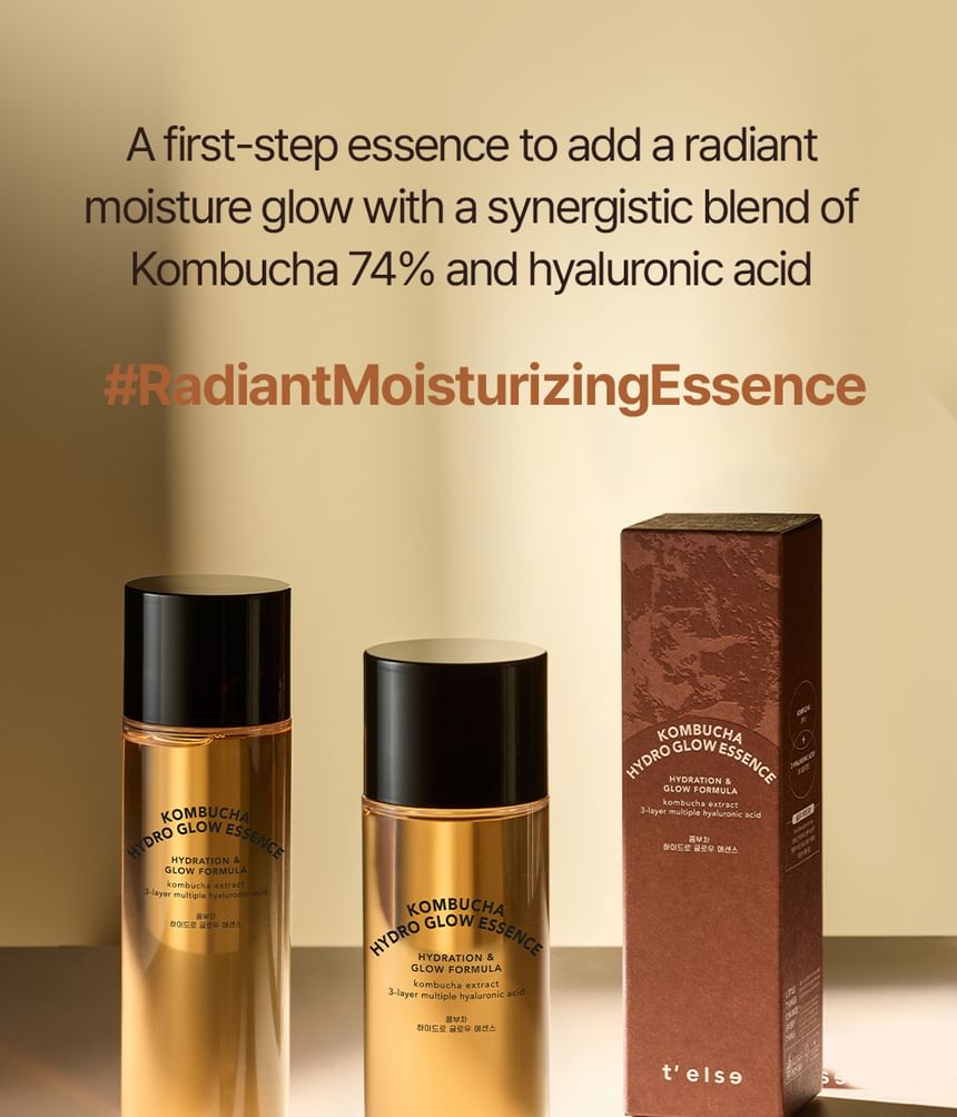 Real Barrier - T’else Kombucha Hydro Glow Essence, 150ml, 254 g, 8809723782796