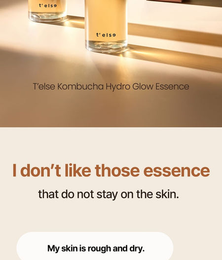 Real Barrier - T’else Kombucha Hydro Glow Essence, 150ml, 254 g, 8809723782796