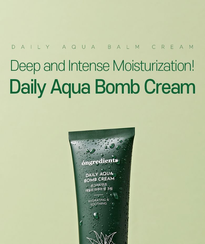 ongredients - Daily Aqua Bomb Cream Set, 2 pcs, 200 g, 8809884771325