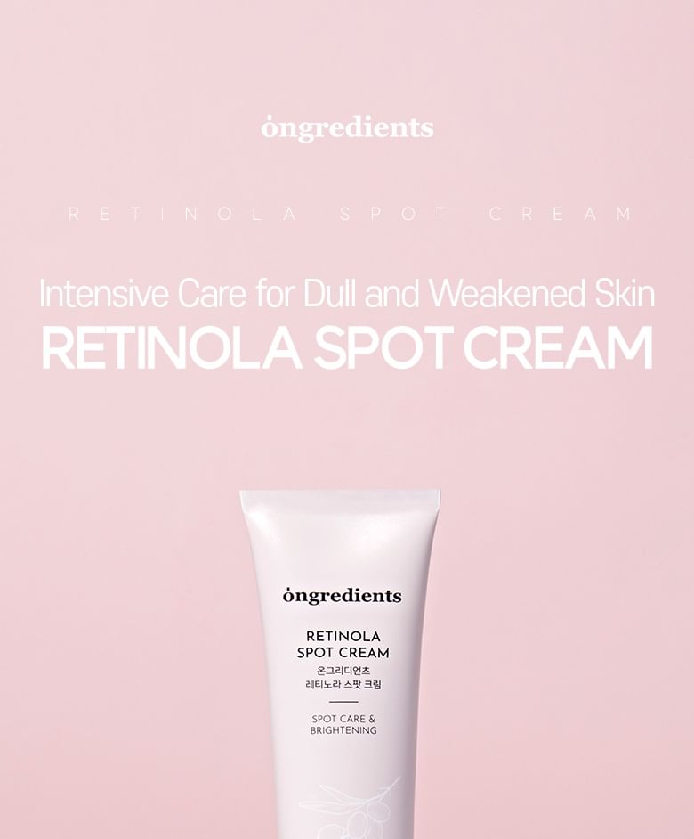 ongredients - Retinola Spot Cream Set, 3 pcs, 120 g, 8809884771318