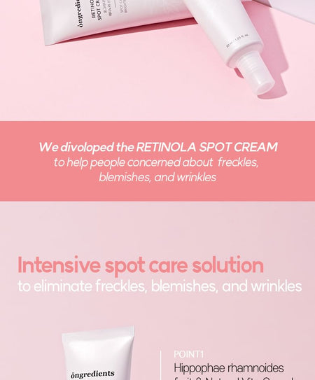 ongredients - Retinola Spot Cream Set, 3 pcs, 120 g, 8809884771318