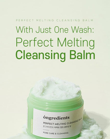 ongredients - Perfect Melting Cleansing Balm, 90g, 176 g, 8809884771349