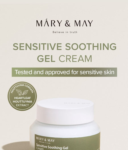 Mary&May - Sensitive Soothing Gel Cream, 70g, 224 g, 8809670680862